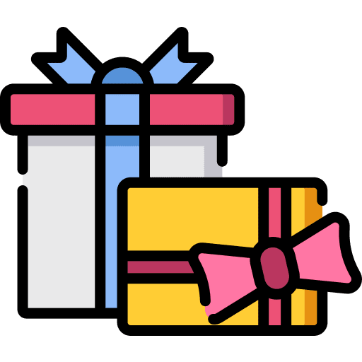 Gift birthday and party surprise gift icon Gift birthday and party surprise gift icon