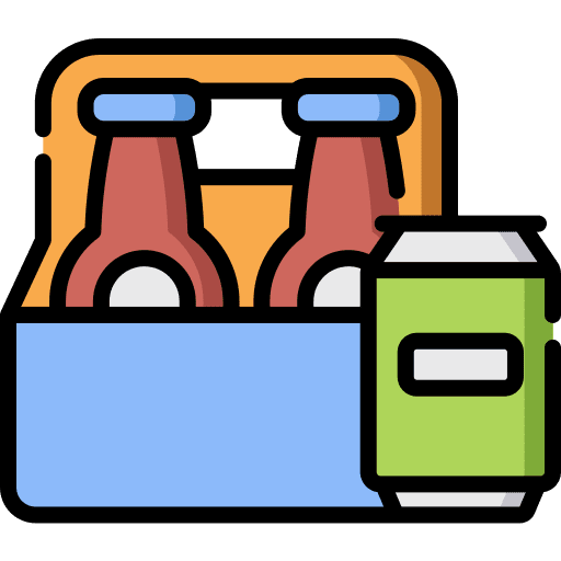 Beverages alcohol drink package icon Beverages alcohol drink package icon