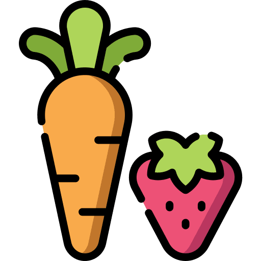 Vegetable fruit vegan food icon Vegetable fruit vegan food icon