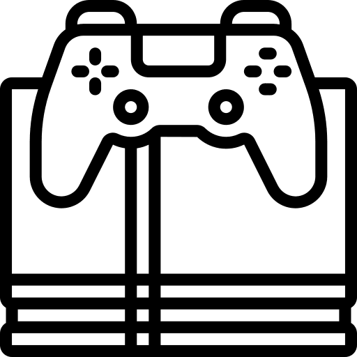 Game console technology gamepad gamer icon