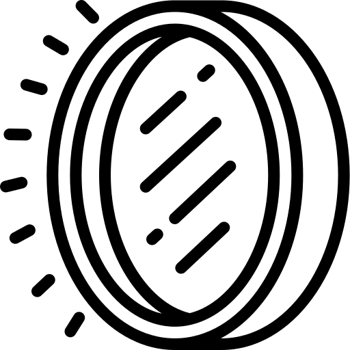 Coin treasure game coins icon