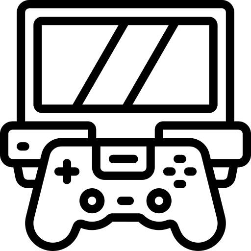 Game console technology gaming game console icon