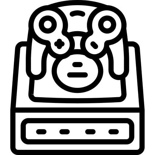 Game console device multimedia game console icon