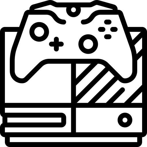 Game console gaming technology leisure icon