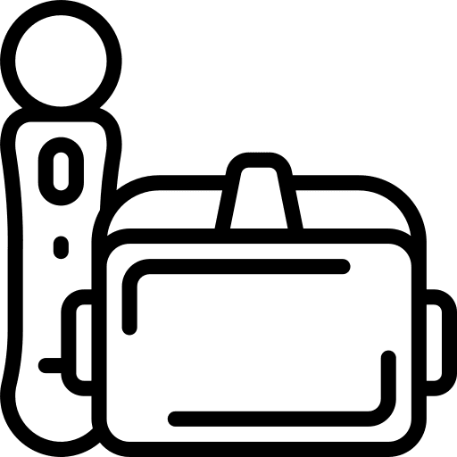 Virtual reality vr glasses technology glasses icon