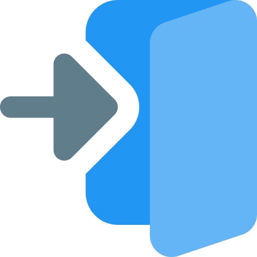 Enter security into right arrow icon
