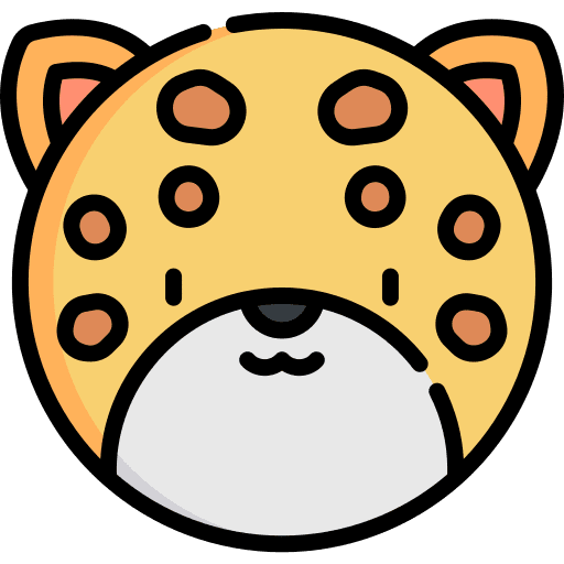 Jaguar wild zoo mammal icon