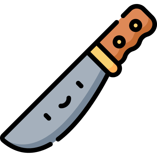Machete machete weapons sword icon