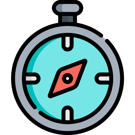Compass navigation gps cursor icon