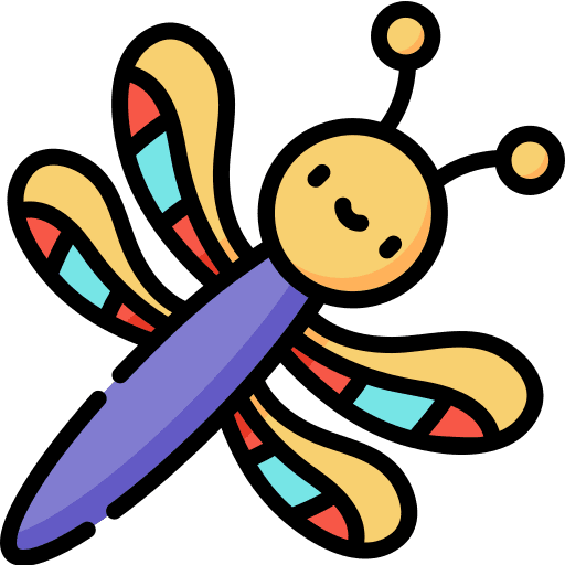 Dragon fly insect dragon fly animals icon