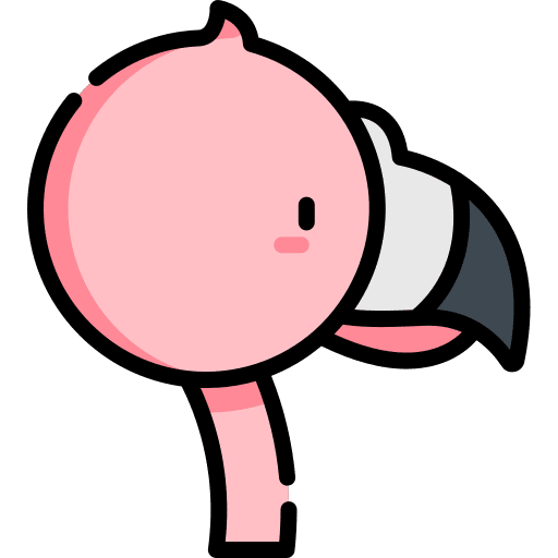 Flamingo flamingo bird animal icon