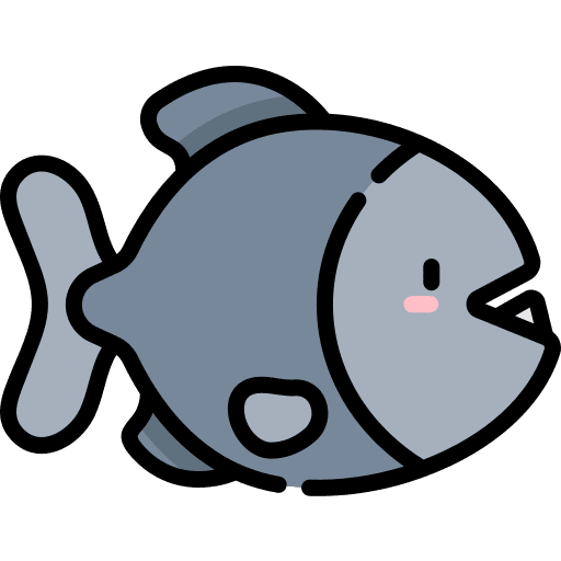 Piranha wild animals animal icon