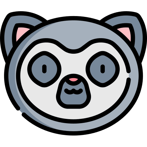 Lemur lemur animal mammal icon