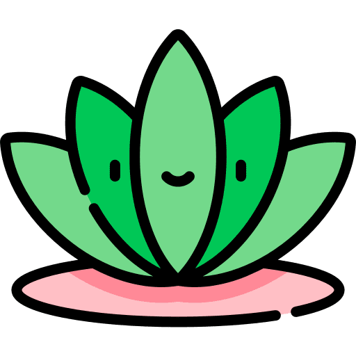 Lotus nature garden farming and gardening icon