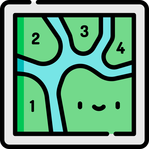 Map pin map pointer jungle icon