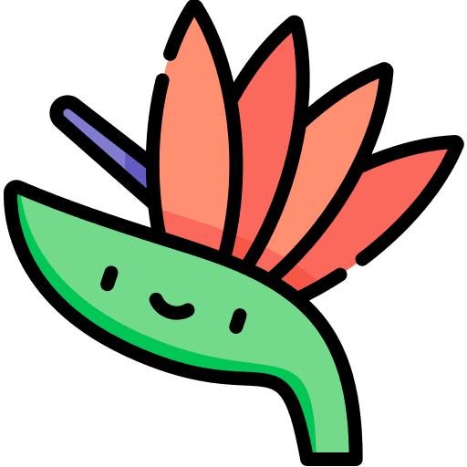Plant tropical jungle plant icon