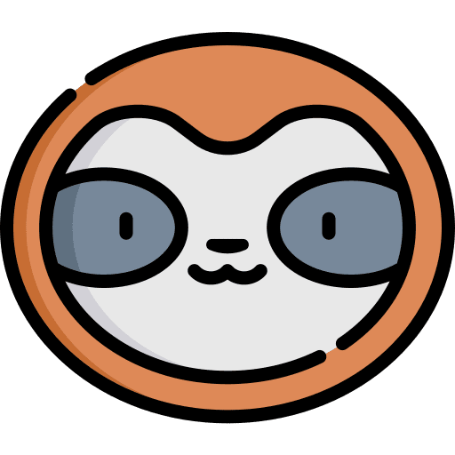 Sloth animal kingdom sloth zoo icon