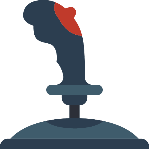 Joystick gaming gamepad game controller icon