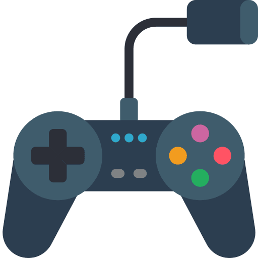 Controller multimedia video game gamer icon
