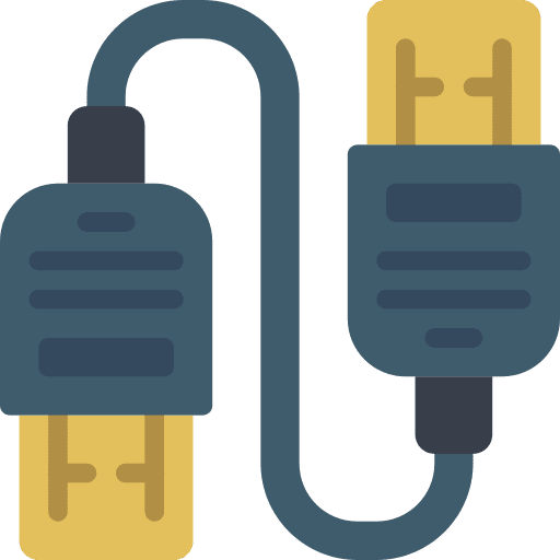 Hdmi cable device technology cable icon
