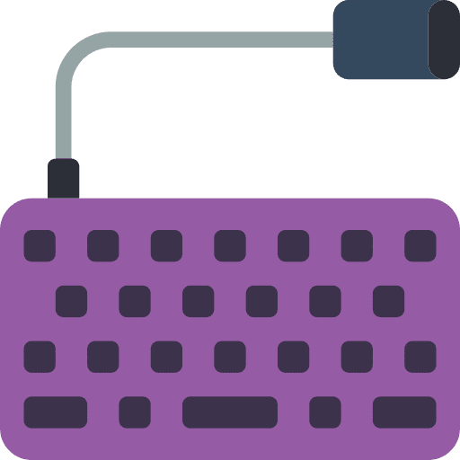 Keyboard hardware electronic tool icon