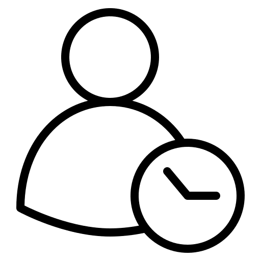 User user account history icon