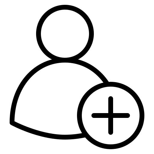 Add user invite friends user profile user icon Add user invite friends user profile user icon