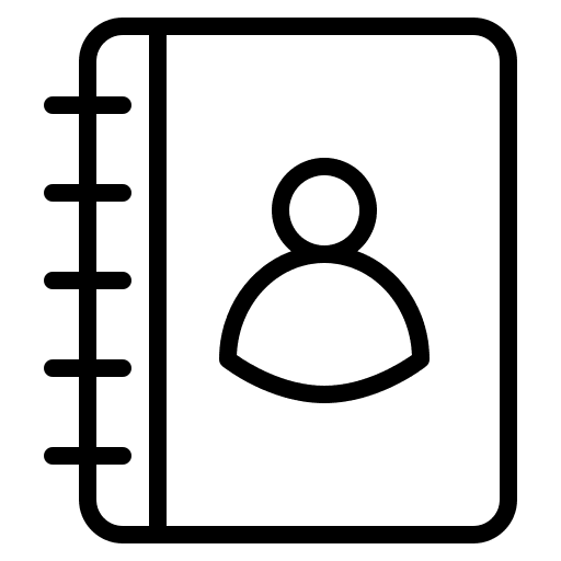 Contacts user user profile account icon Contacts user user profile account icon