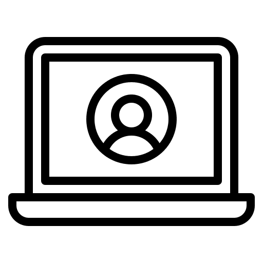 Personal computer avatar personal computer profile icon Personal computer avatar personal computer profile icon