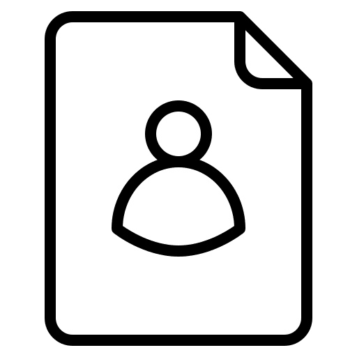 Personal file user interface personal file icon Personal file user interface personal file icon