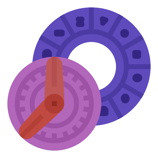 Calendar mystery horoscope shapes and symbols icon