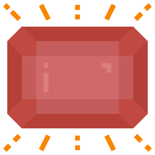 Ruby ruby jewelry diamonds icon