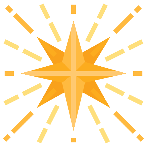 Star star shapes and symbols astrology icon