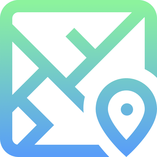 Maps position maps and location ios icon