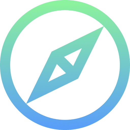 Web browser seo and web orientation web browser icon