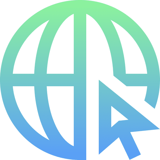 Browser worldwide earth grid ios icon