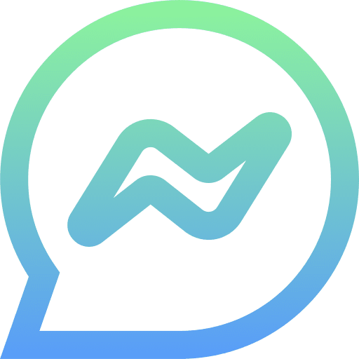 Messenger logo ios14 social media icon