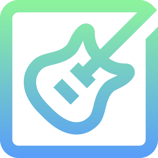 Music maker app electric guitar music music and multimedia icon
