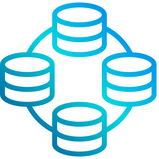 Database browser file transfer computer icon
