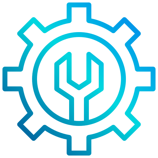 Maintenance settings seo and web wrench icon