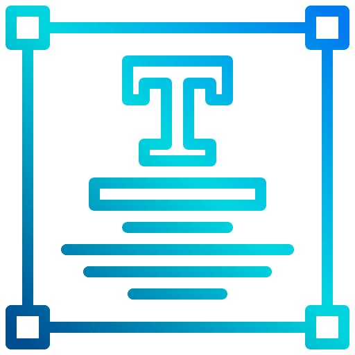 Text edit text edit type typography icon