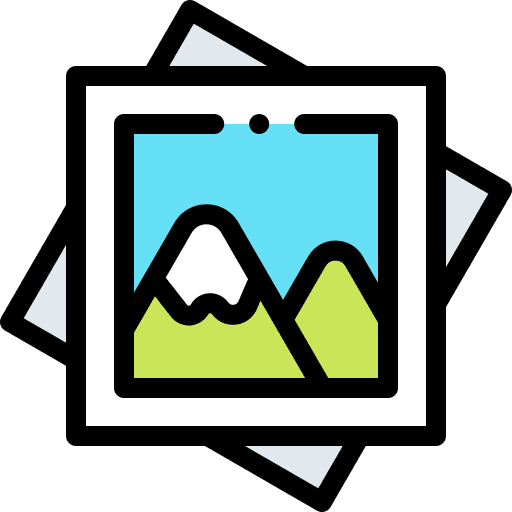 Photo album image gallery image icon