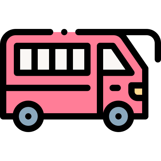 Bus bus automobile vehicle icon
