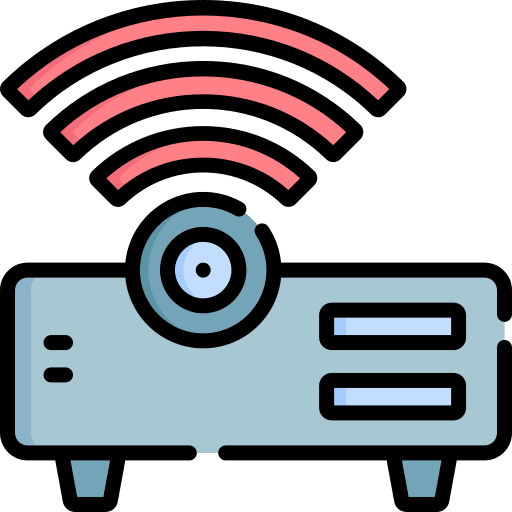 Projector presentation projector electronic device icon Projector presentation projector electronic device icon