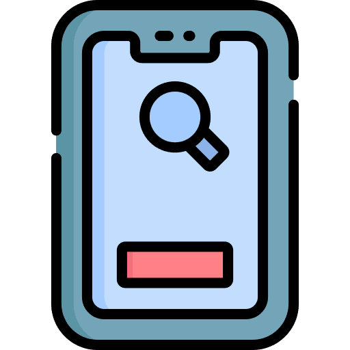 Smartphone electronics mobile phone technology icon Smartphone electronics mobile phone technology icon