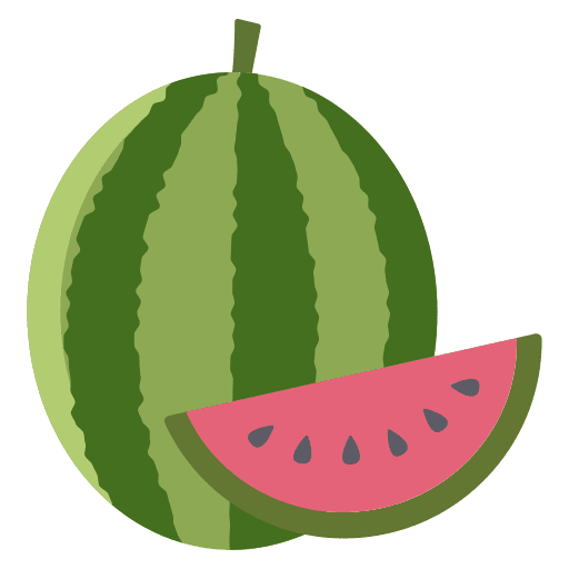 Watermelon seeds vegan food and restaurant icon Watermelon seeds vegan food and restaurant icon