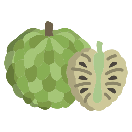 Custard appel food and restaurant healthy food vegetarian icon Custard appel food and restaurant healthy food vegetarian icon