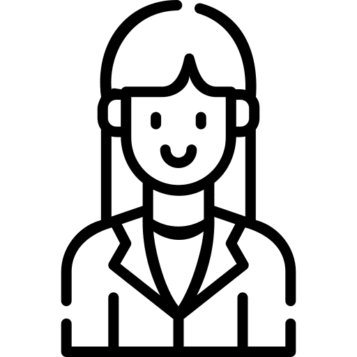 Employee avatar woman caucasian icon Employee avatar woman caucasian icon