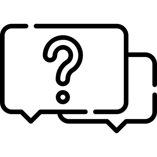 Question conversation interview inquiry icon Question conversation interview inquiry icon