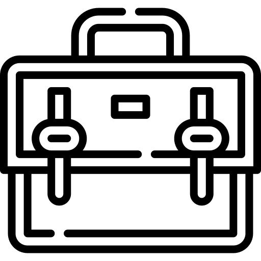 Briefcase bag suitcase business and finance icon Briefcase bag suitcase business and finance icon